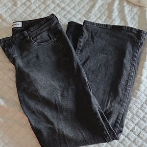 RSQ Women's Straight Leg Jeans - Dark Gray